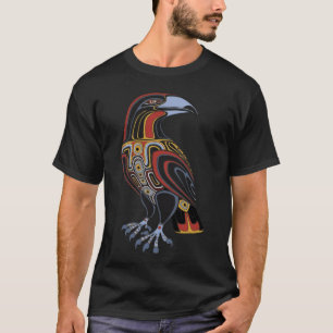 Haida Tlingit Native Raven T-Shirt