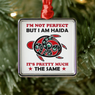 Haida Turtle Haida First Nation Native Pride Metal Ornament