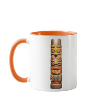 Haida Visionquest J #222 - Tribal Totem Coffee Mug