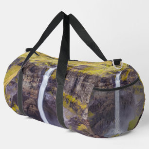 Haifoss waterfall, Iceland Duffle Bag