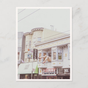 Haight Ashbury San Francisco Piedmont Boutique Postcard
