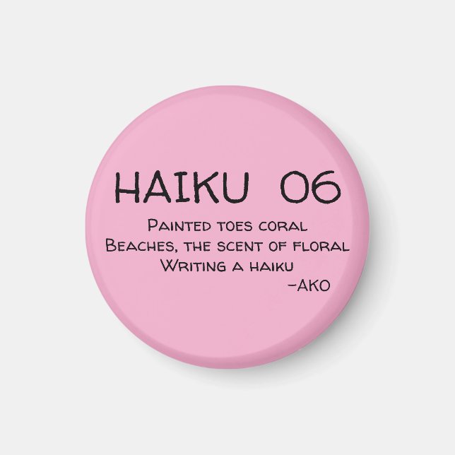 HAIKU 06 MAGNET (Front)