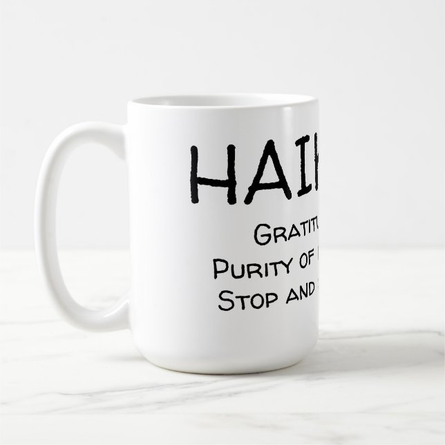 HAIKU 13 Mug (Left)