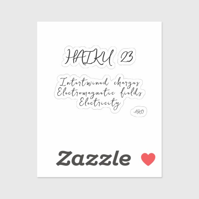 HAIKU 23 (Sheet)