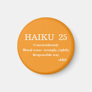 HAIKU 25 MAGNET