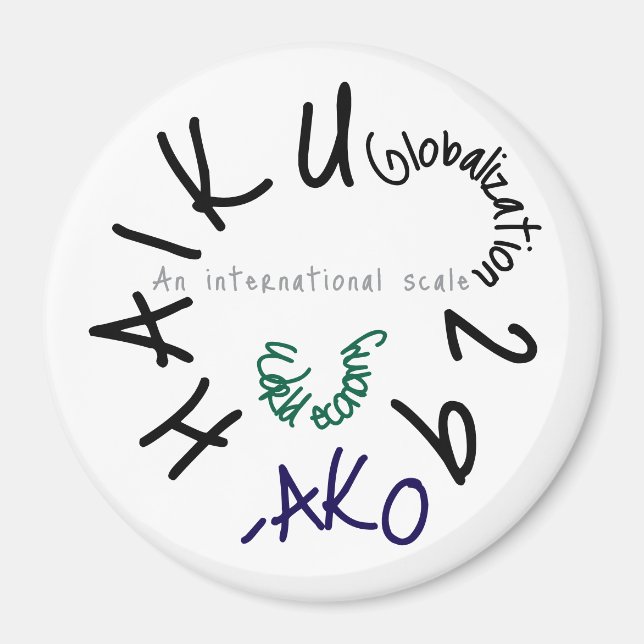 HAIKU 29 MAGNET (Front)