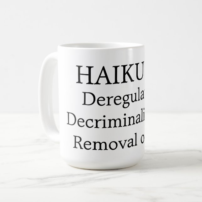 HAIKU 48 COFFEE MUG (Front Left)