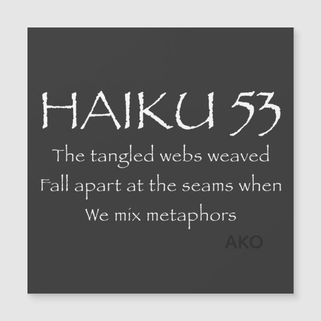 HAIKU 53 (Front)