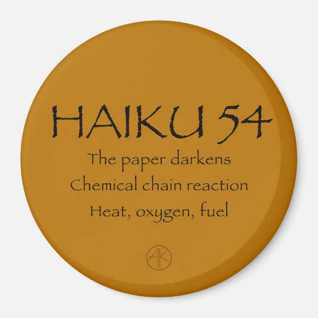 HAIKU 54 MAGNET (Front)