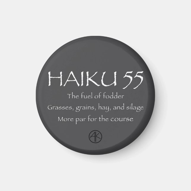 HAIKU 55 MAGNET (Front)