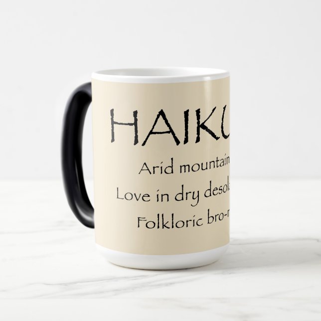 HAIKU 56 MAGIC MUG (Front Left)