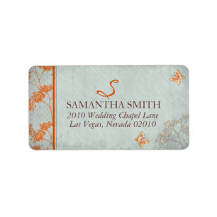 Haiku Bride Address Label B