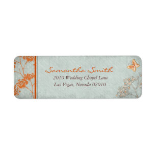 Haiku Bride Return Label B Return Address Label