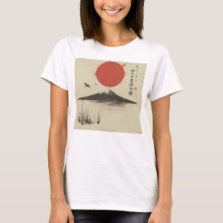 Haiku Harmony Tee - Minimalistic Poem Japanese