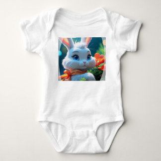 Haiku the Bunny Cosy Baby Romper Bodysuit