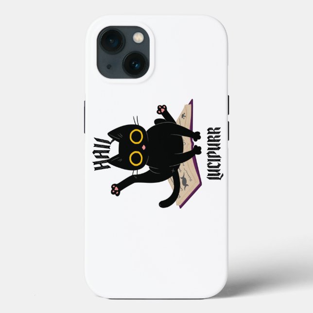 Hail Lucipurr Case-Mate iPhone Case (Back)