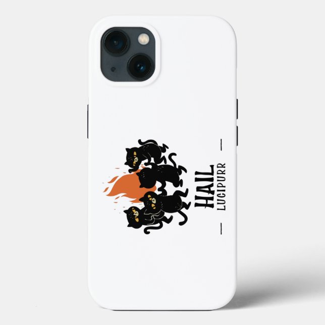 Hail Lucipurr Case-Mate iPhone Case (Back)