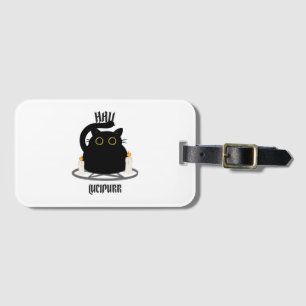 Hail Lucipurr Luggage Tag