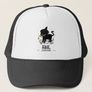 Hail Lucipurr Trucker Hat