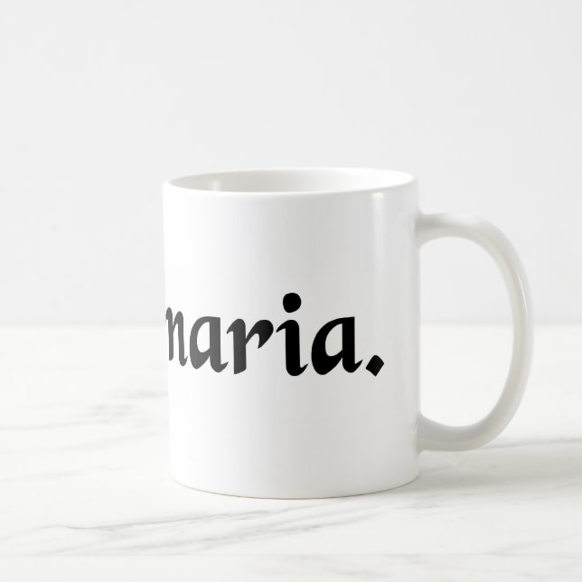 Hail Mary Coffee Mug (Right)