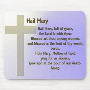 Hail Mary ~ customisable Mouse Pad