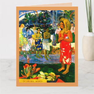 Hail Mary (Ia Orana Maria) (1891) by Paul Gauguin  Card