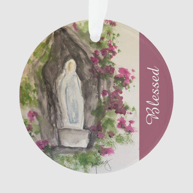 Hail Mary Ornament (Front)