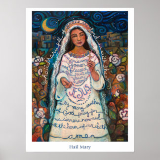 Hail Mary Poster, 18x24" Poster
