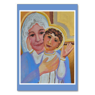 Hail Mary prayer card