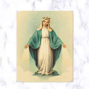 Hail Mary Prayer Card