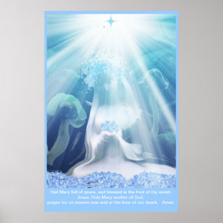 Hail Mary Prayer- Poster