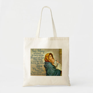 Hail Mary Prayer Tote