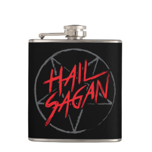 Hail Sagan Hip Flask