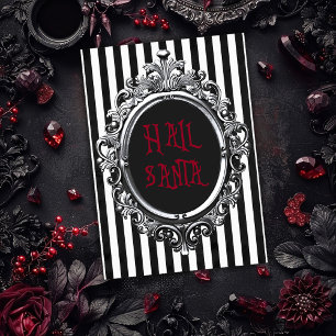 Hail Santa Christmas Card