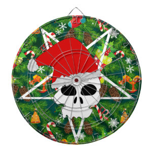 hail santa dartboard