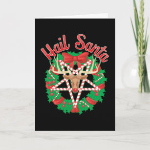 Hail Santa! Holiday Card