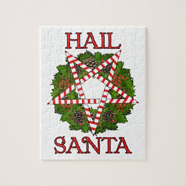 Hail Santa Jigsaw Puzzle (Vertical)