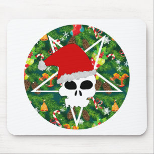 hail santa mouse pad