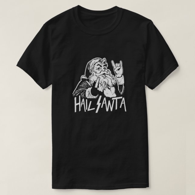 Hail Santa Relaxed Fit T-Shirt (Design Front)