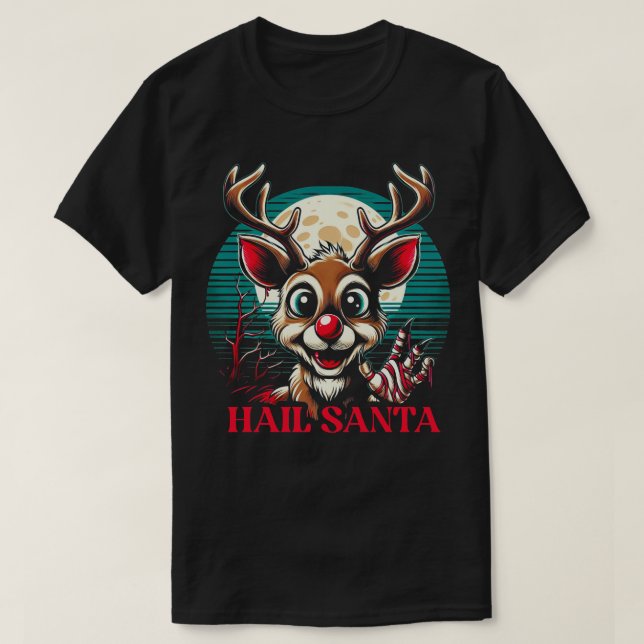 Hail Santa T-Shirt (Design Front)