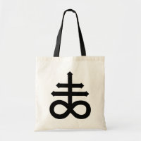 Hail Satan - Cross 666 Bag - Antichrist Tote bag