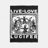 Hail Satan Live Love Lucifer With Dancing Demons O
