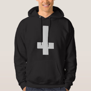 Hail Satan - Pentagram - Cross - 666 - Hoodie