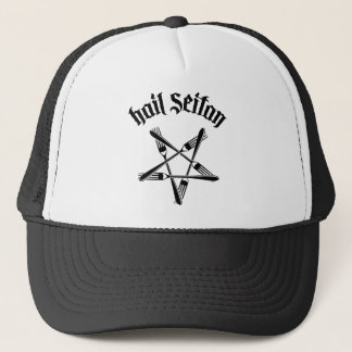 Hail Seitan 1.2 (black) Trucker Hat