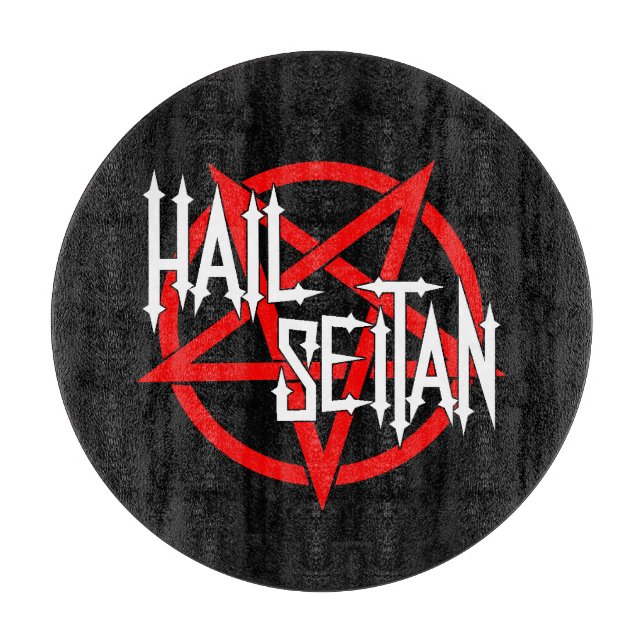 Hail Seitan Cutting Board (Front)