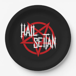 Hail Seitan Paper Plate