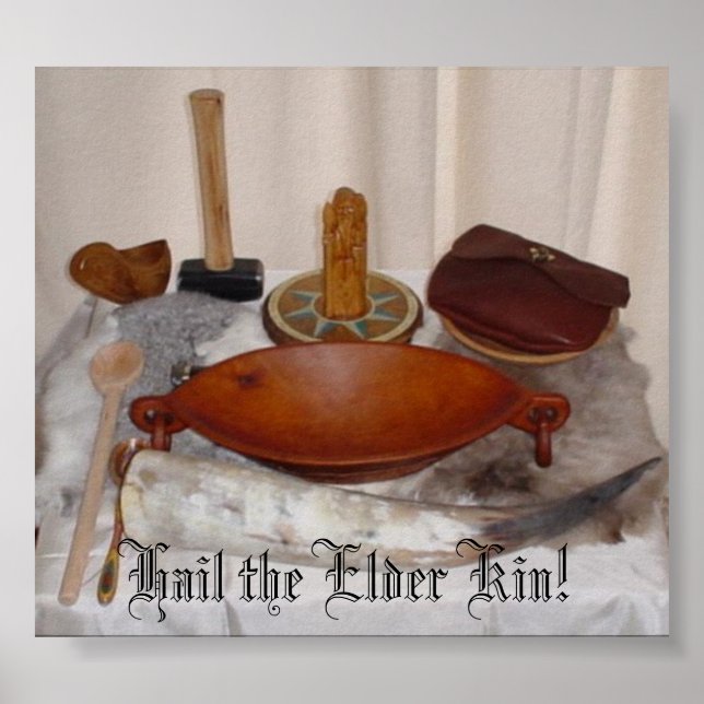 Hail the Elder Kin! Poster (Front)