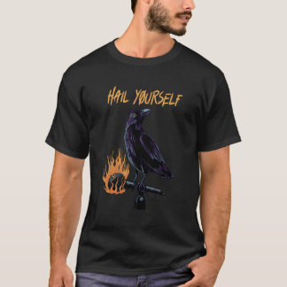 Hail Yourself Last Podcast On The Left Microphone  T-Shirt