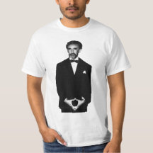 Haile Selassie Black & White Photo Shirt