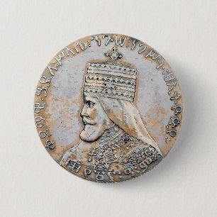 Haile Selassie Button
